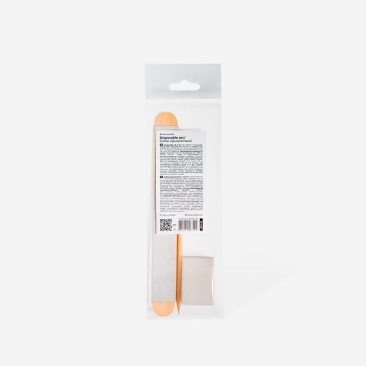 Kit Manucure & Pédicure Jetable Professionnel – Lime 100/180, Buffer 180/240 & Bâtonnet