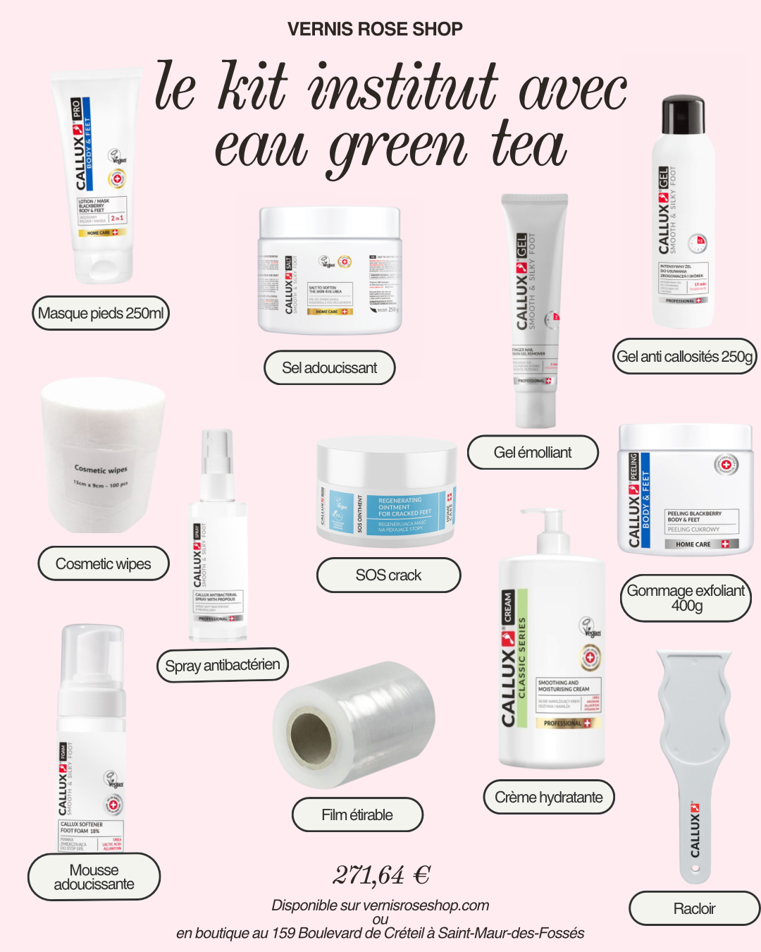 KIT INSTITUT SENTEUR EAU GREEN TEA