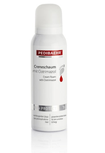 Crème mousse pieds au clotrimazole 125 ml -Pédibaehr