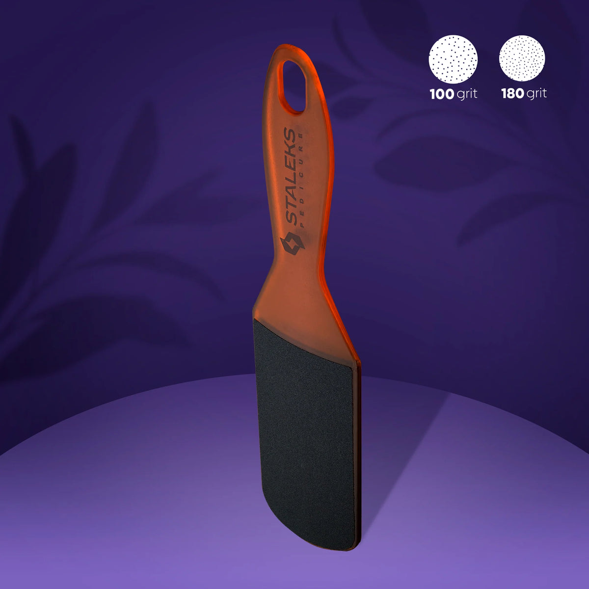Râpe à pieds professionnelle 100/180 – Lavable & double face concave/convexe
