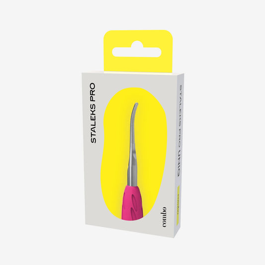 Lime à Ongles Bout Courbé Staleks UNIQ COMBO – Embout Interchangeable Pédicure