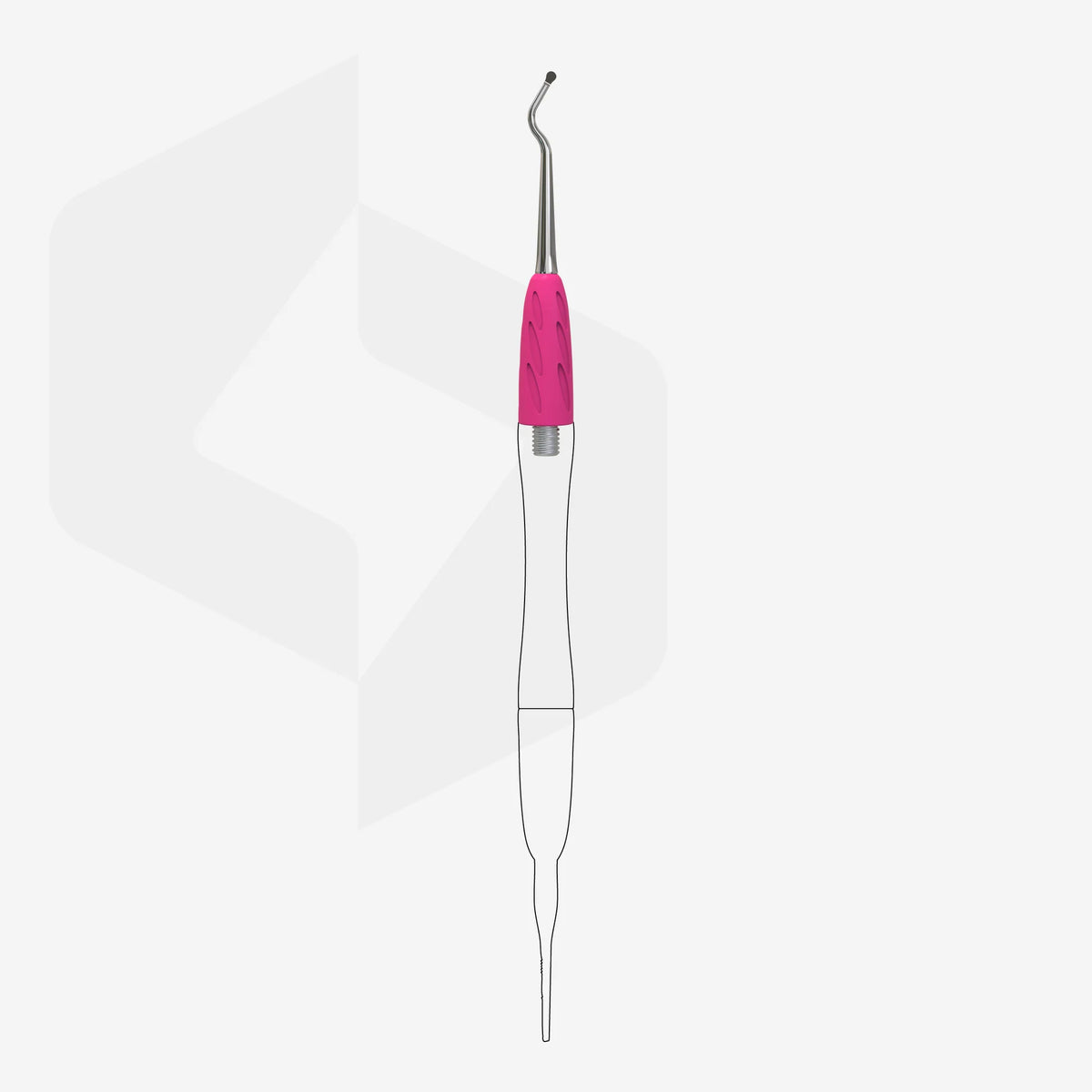 Curette hémisphérique COMBO UNIQ – Embout interchangeable pour pédicure professionnelle