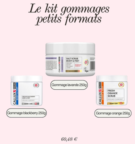KIT GOMMAGES PETITS FORMATS