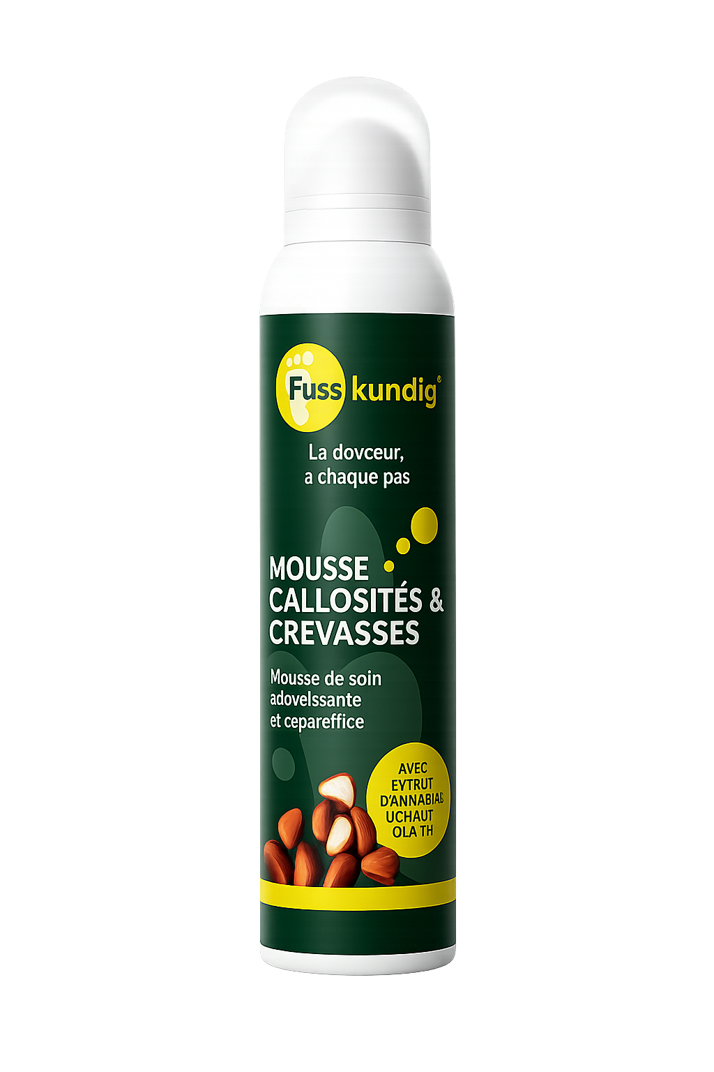 Mousse de Soin Spécial Callosités & Crevasses – 150 ml  Fusskundig