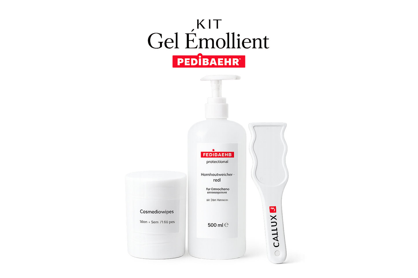 Kit Gel Émollient Pedibaehr