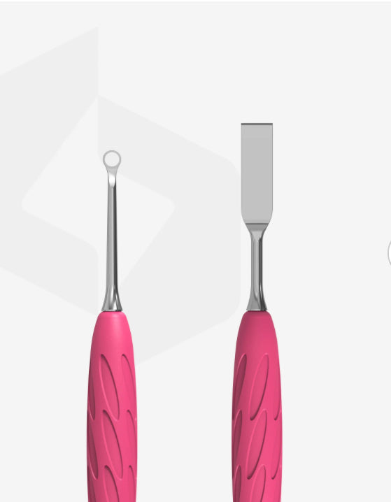 Pousse de manucure avec manche en silicone « gummy » UNIQ 11 TYPE 1
