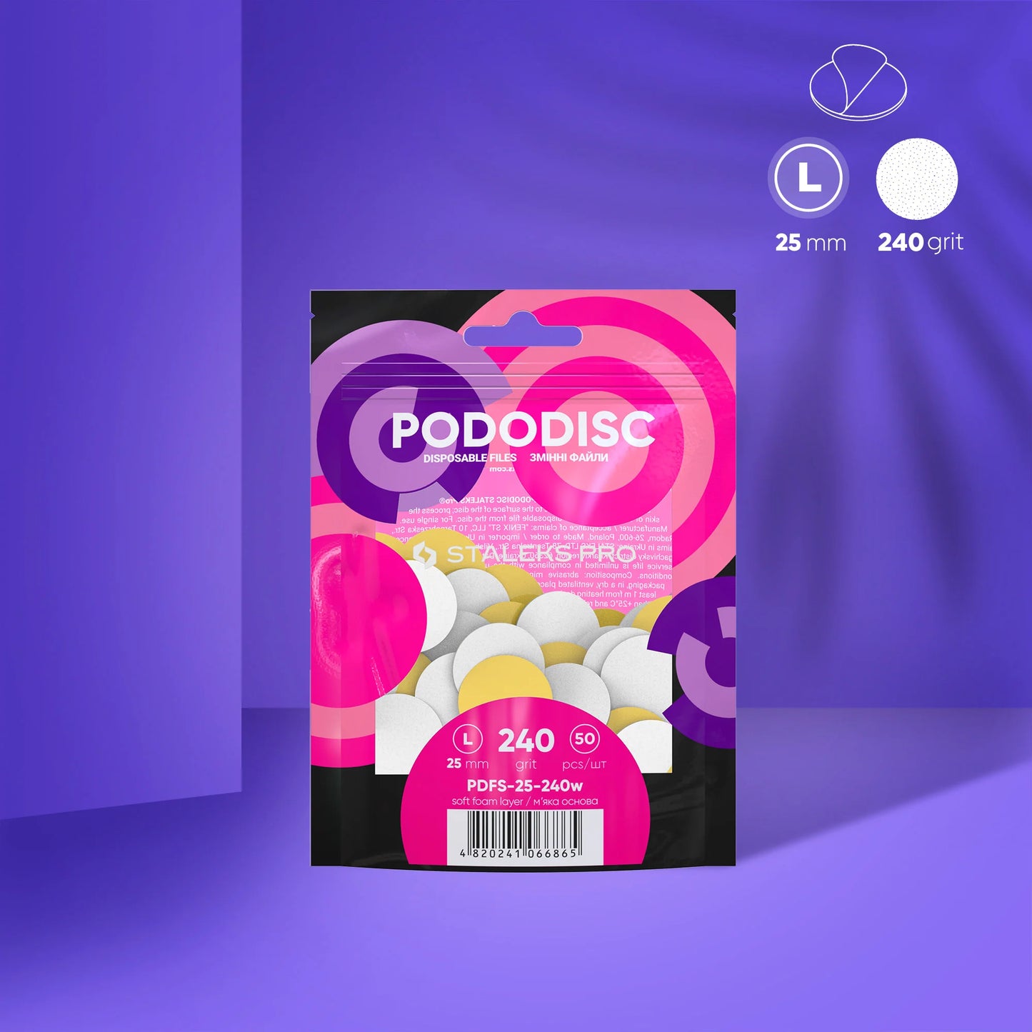 Embouts Interchangeables Pour Disque Pédicure PODODISC STALEKS PRO L 240