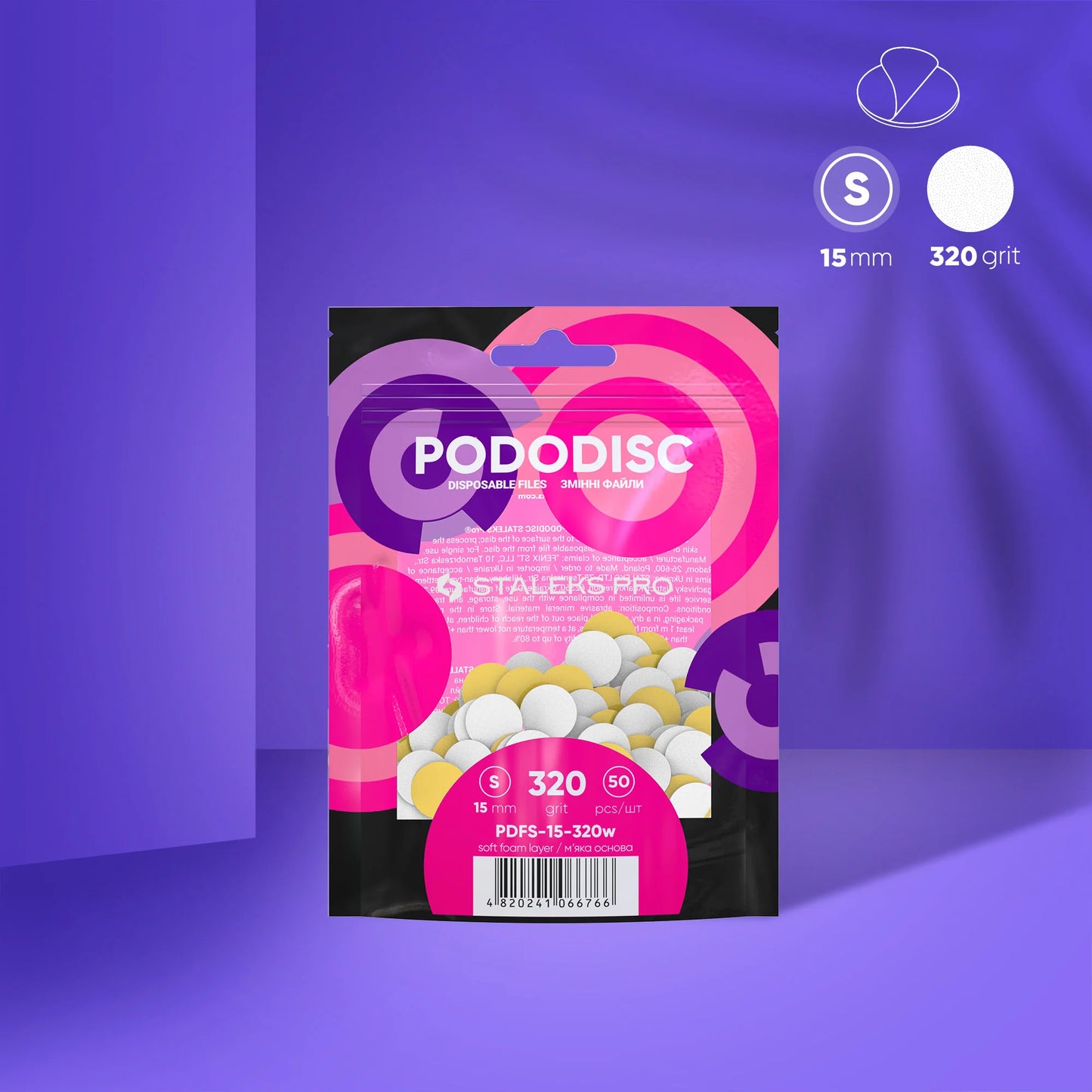 Embouts Interchangeables Pour Disque Pédicure PODODISC STALEKS PRO S 320