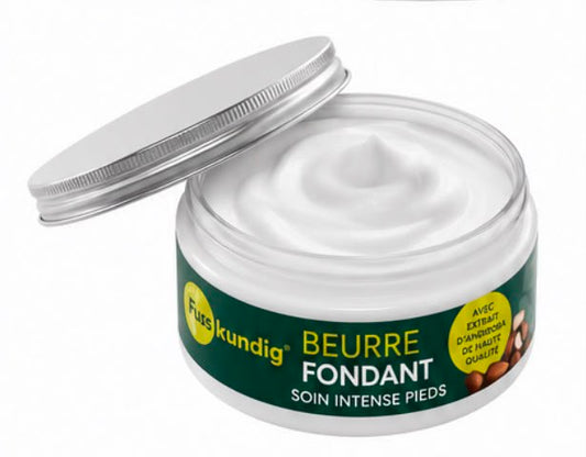 Beurre Nourrissant à la Noix d'Andiroba pour les Pieds – 100 ml Fusskundig